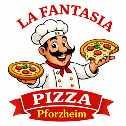 Pizza la Fantasia logo.